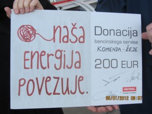 Donacija Naša energija povezuje