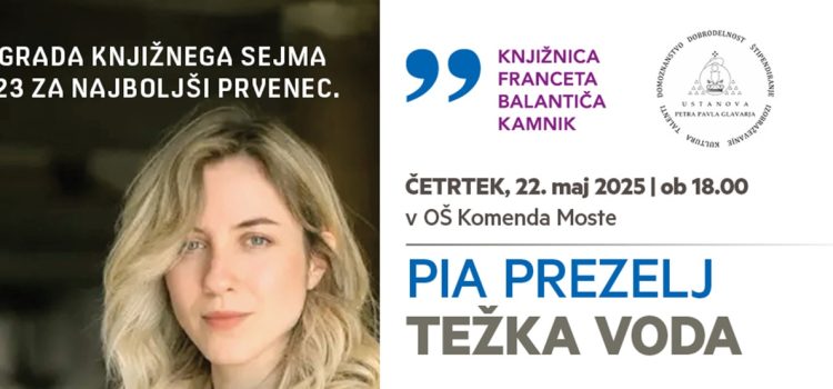 PREDSTAVITEV KNJIGE TEŽKA VODA PREDSTAVITEV KNJIGE TEŽKA VODA