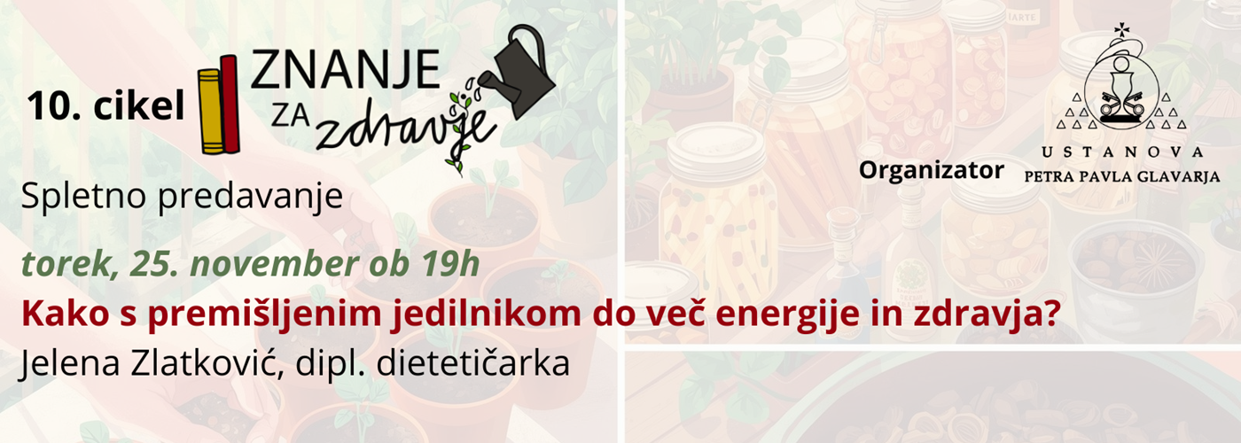 Predavanja znanje za zdravje 2025