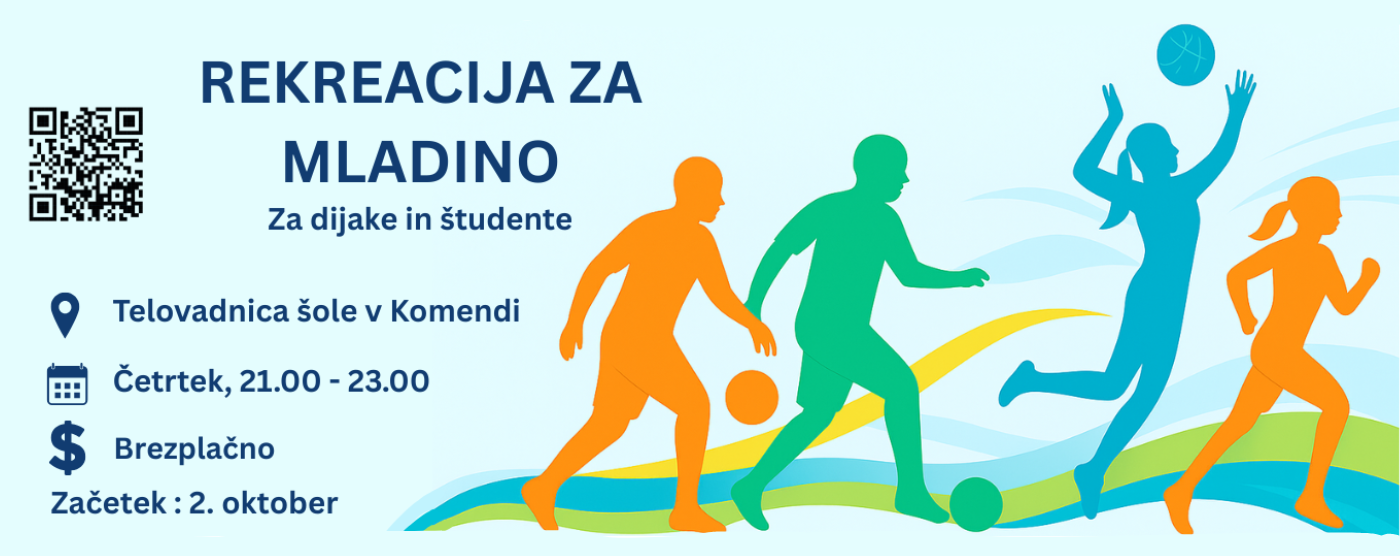 REKREACIJA ZA MLADINO 2025/26