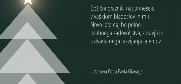 PRAZNIČNO VOŠČILO