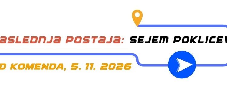Naslednja postaja: SEJEM POKLICEV 2026 Naslednja postaja: SEJEM POKLICEV 2026
